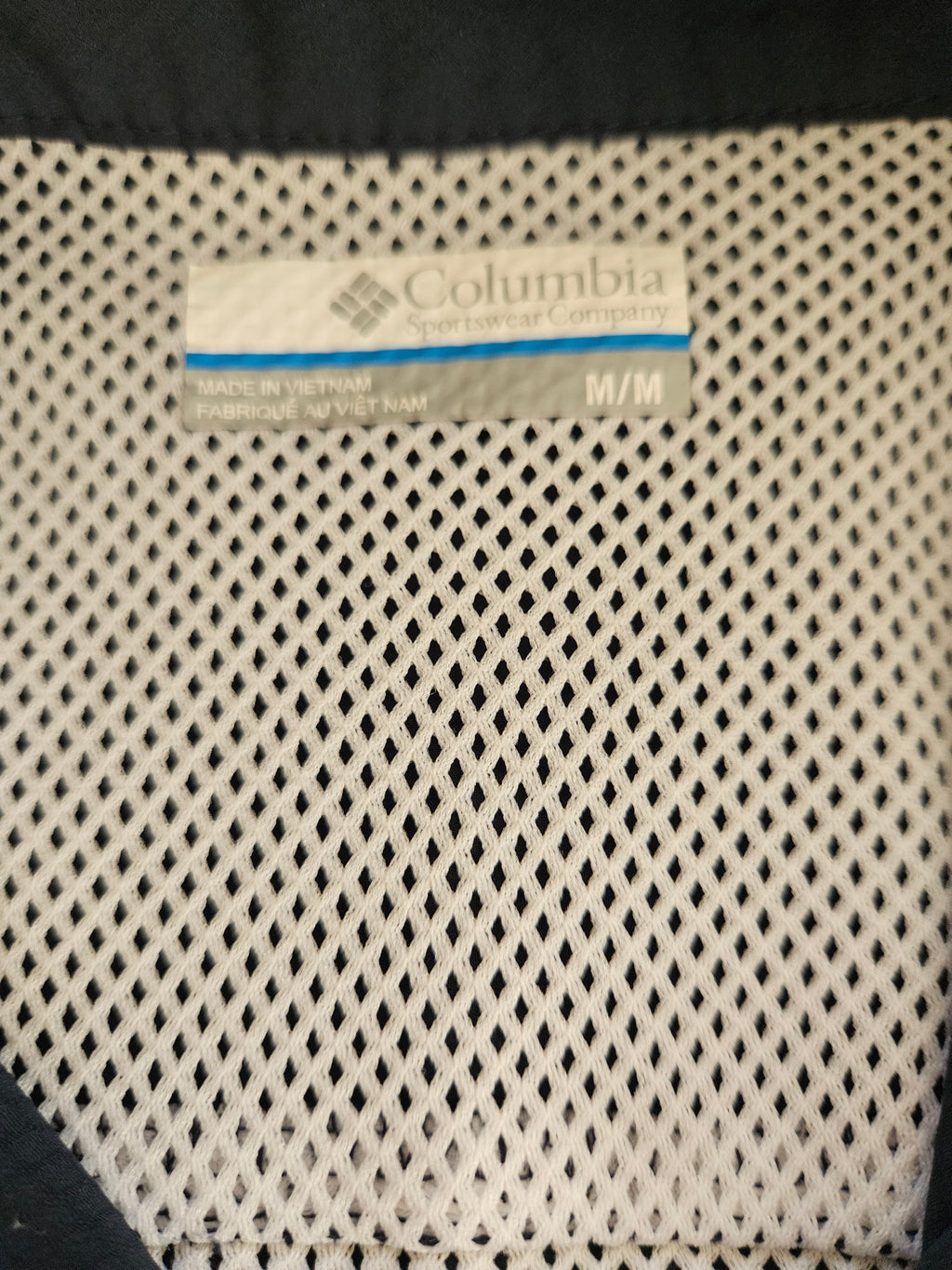 Columbia Dark Blue Auburn Tigers Casual Button Down Shirt Sz Med