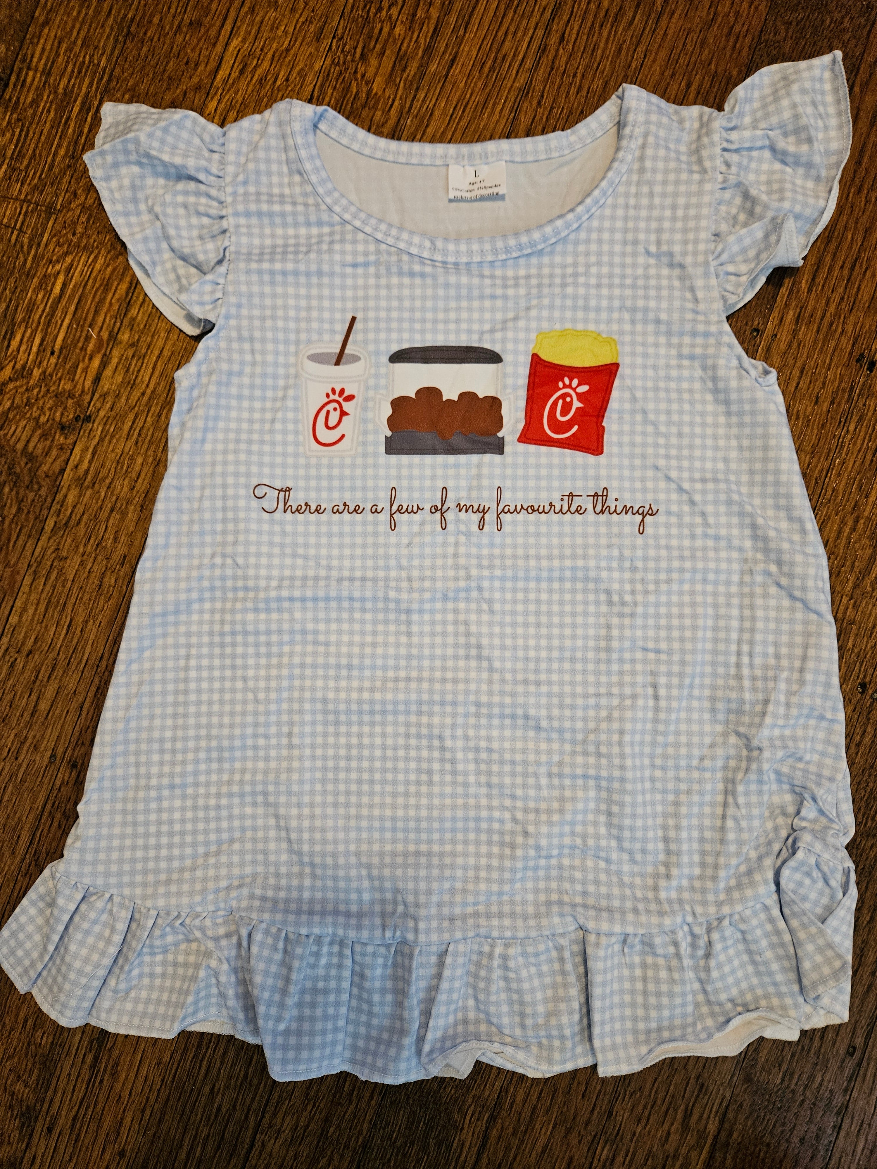 Chick-fil-A Inspired Toddler Short Set Flutter Sleeve Polka Dot Shorts NWT