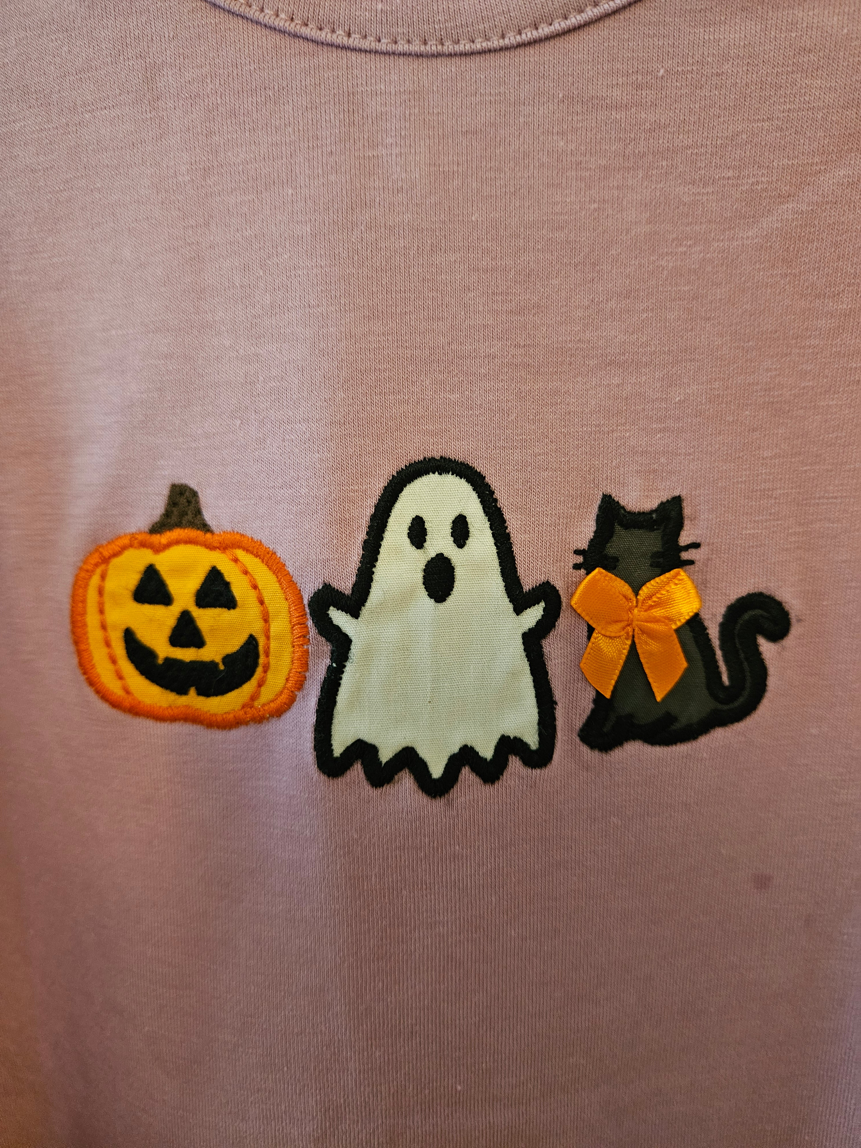Lil Cactus Spooky Pumpkin Ghost Cat Skort Set