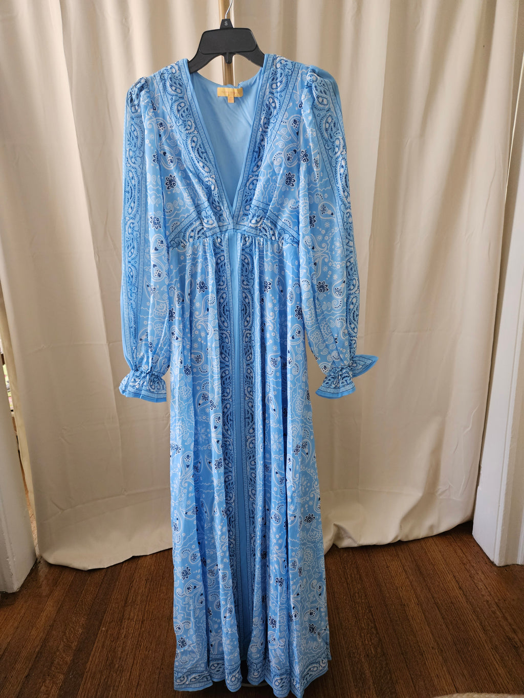 Flying Tomato Printed Woven Maxi Dress — Small, Medium & Large