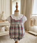 The Beaufort Bonnet Company Brooksy Bubble Set Plaid 2-Piece Outfit