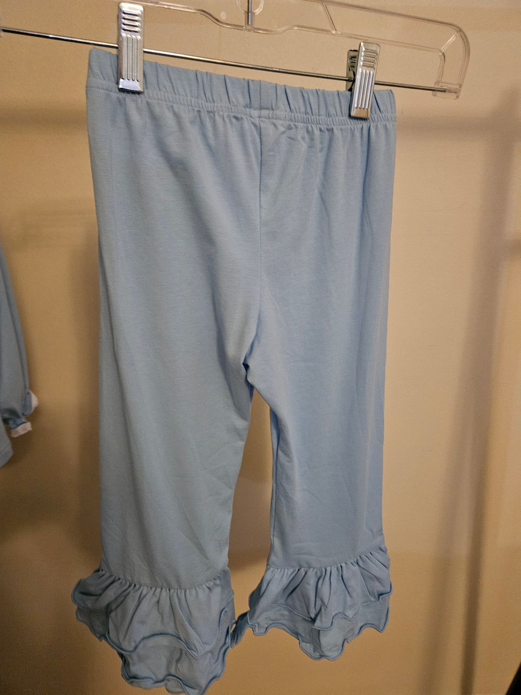 Smocked Honey 2pc Hand Smocked Nativity Ruffle Pants Set Sz 3