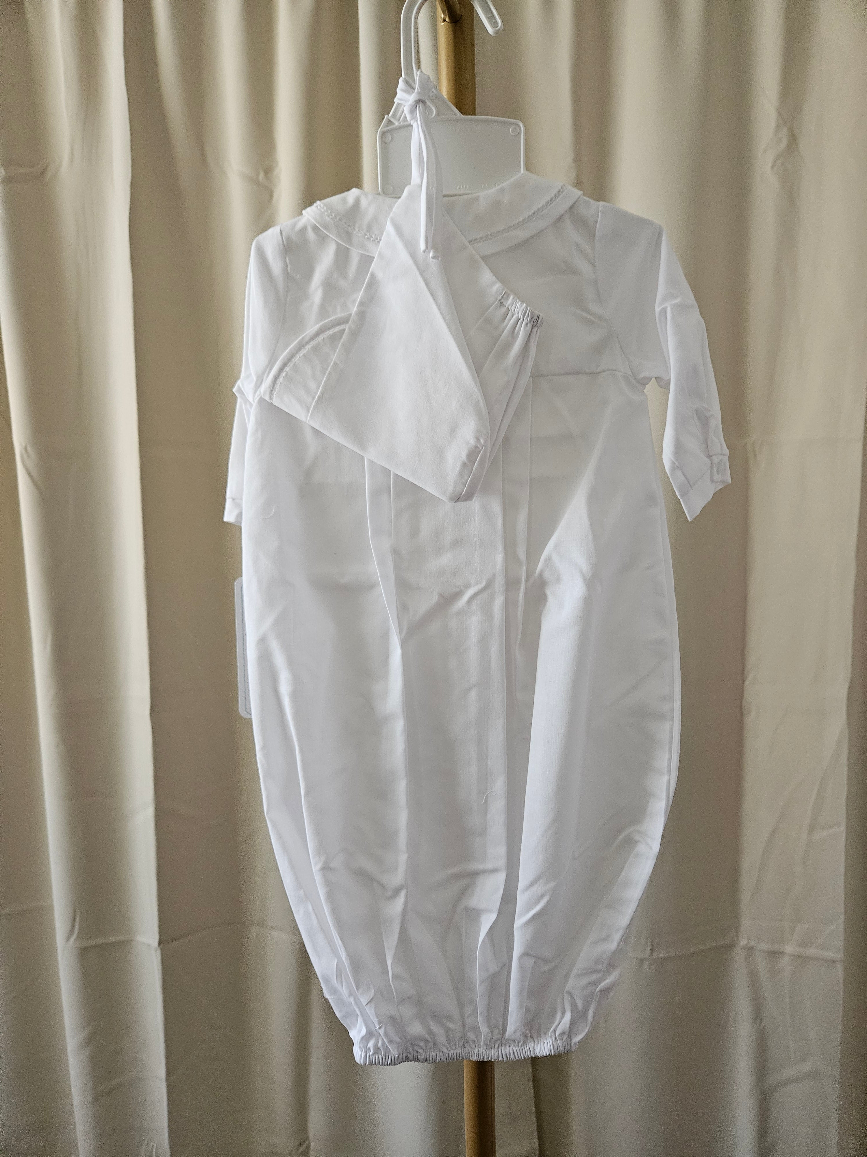 Petit Ami Heirloom Smocked Christening Gown Set