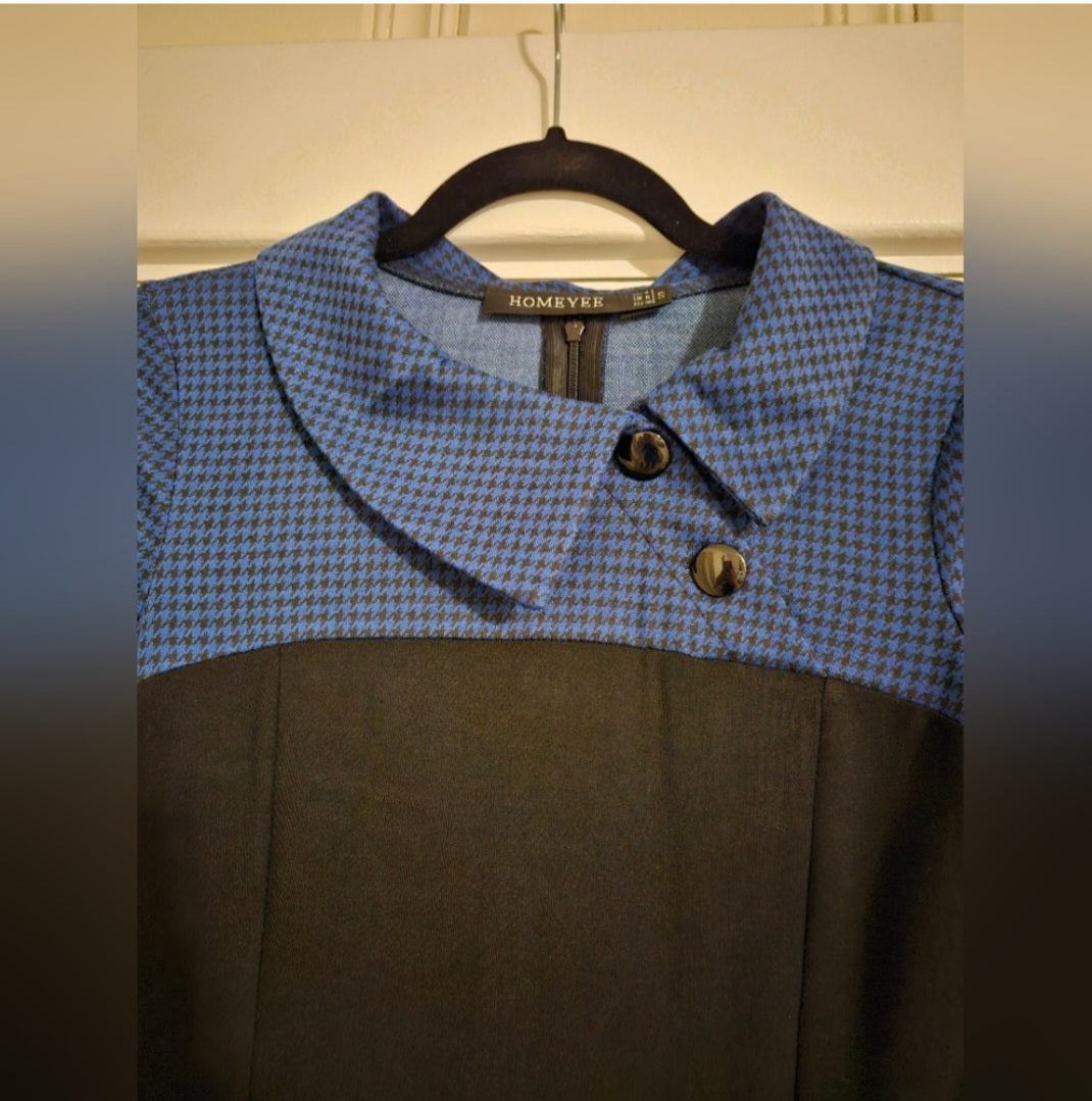 Homeyee Long Sleeve Business Casual Dress. Bodycon style. Size4