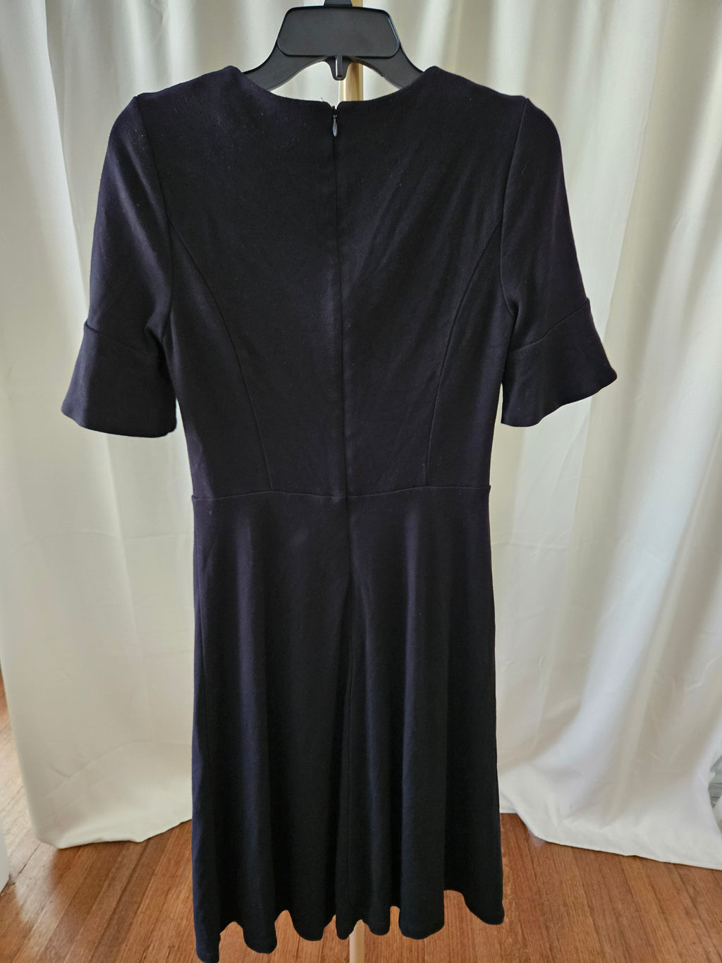 Boden Black Fitted Waist Twirl Dress Size 6
