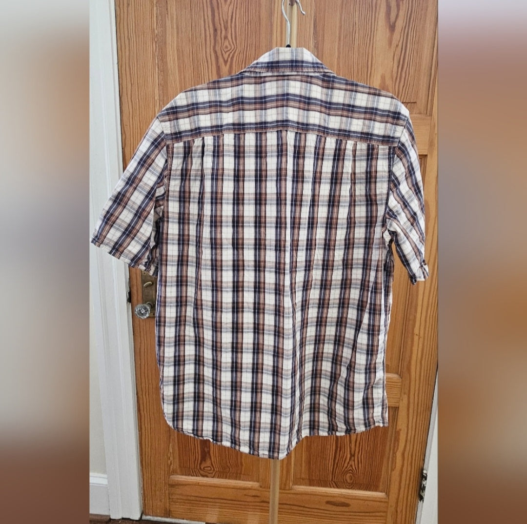 Carhartt Relaxed Fitt Button Down Shirt Size Large