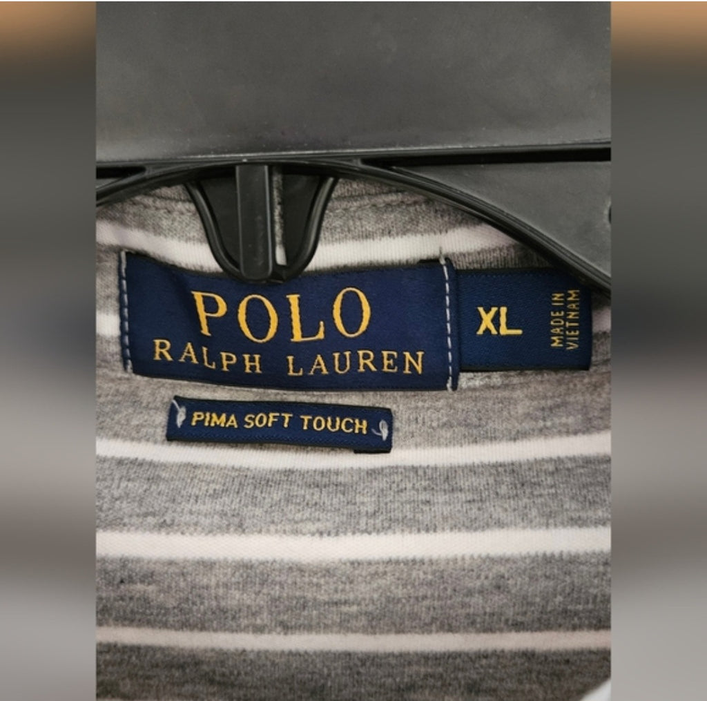 Polo Ralph Lauren Pima Soft Touch Striped Polo Size XL