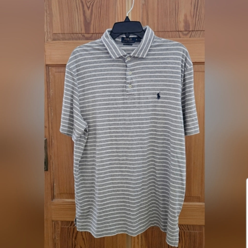 Polo Ralph Lauren Pima Soft Touch Striped Polo Size XL