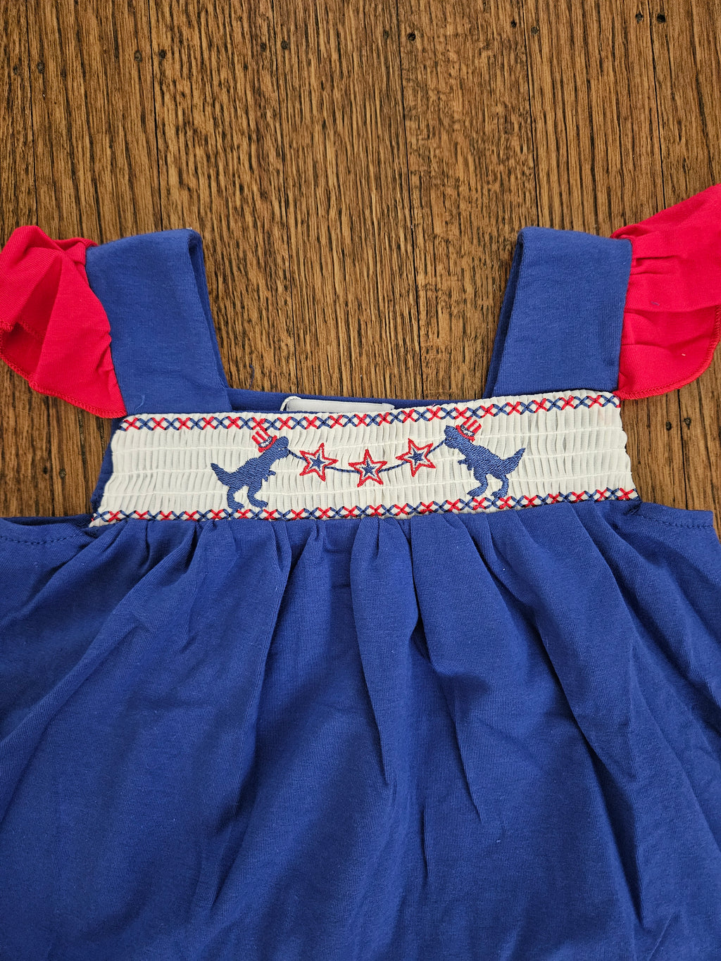 Rylee Faith Patriotic Dino Set 🇺🇸 Size 2