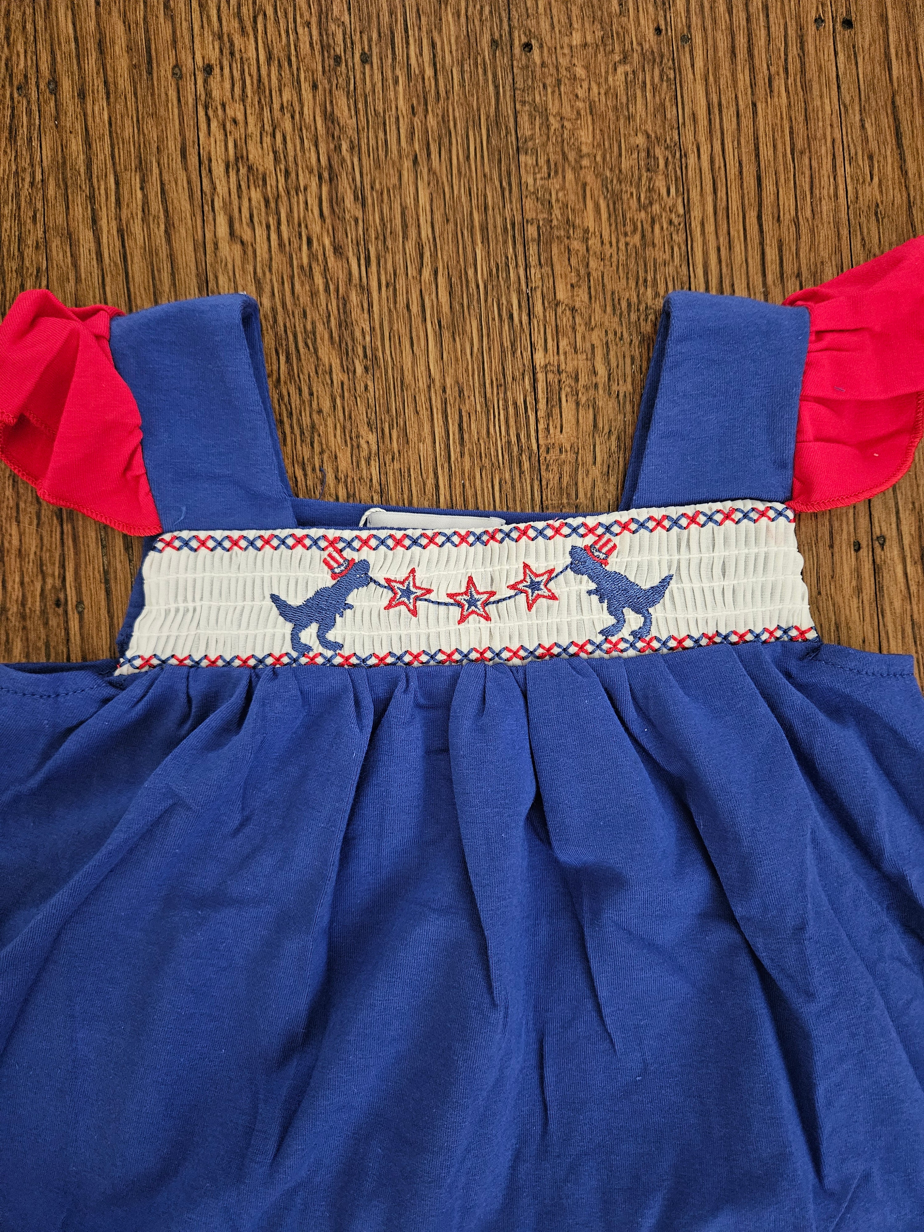 Rylee Faith Patriotic Dino Set 🇺🇸 Size 2