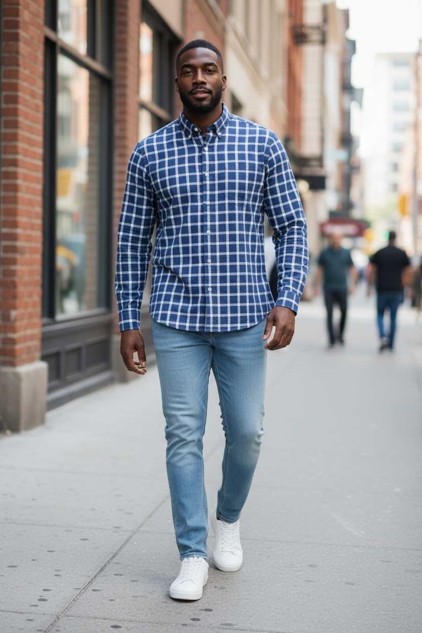 Banana Republic Longsleeve Button Up Standard Fit Shirt Size Large