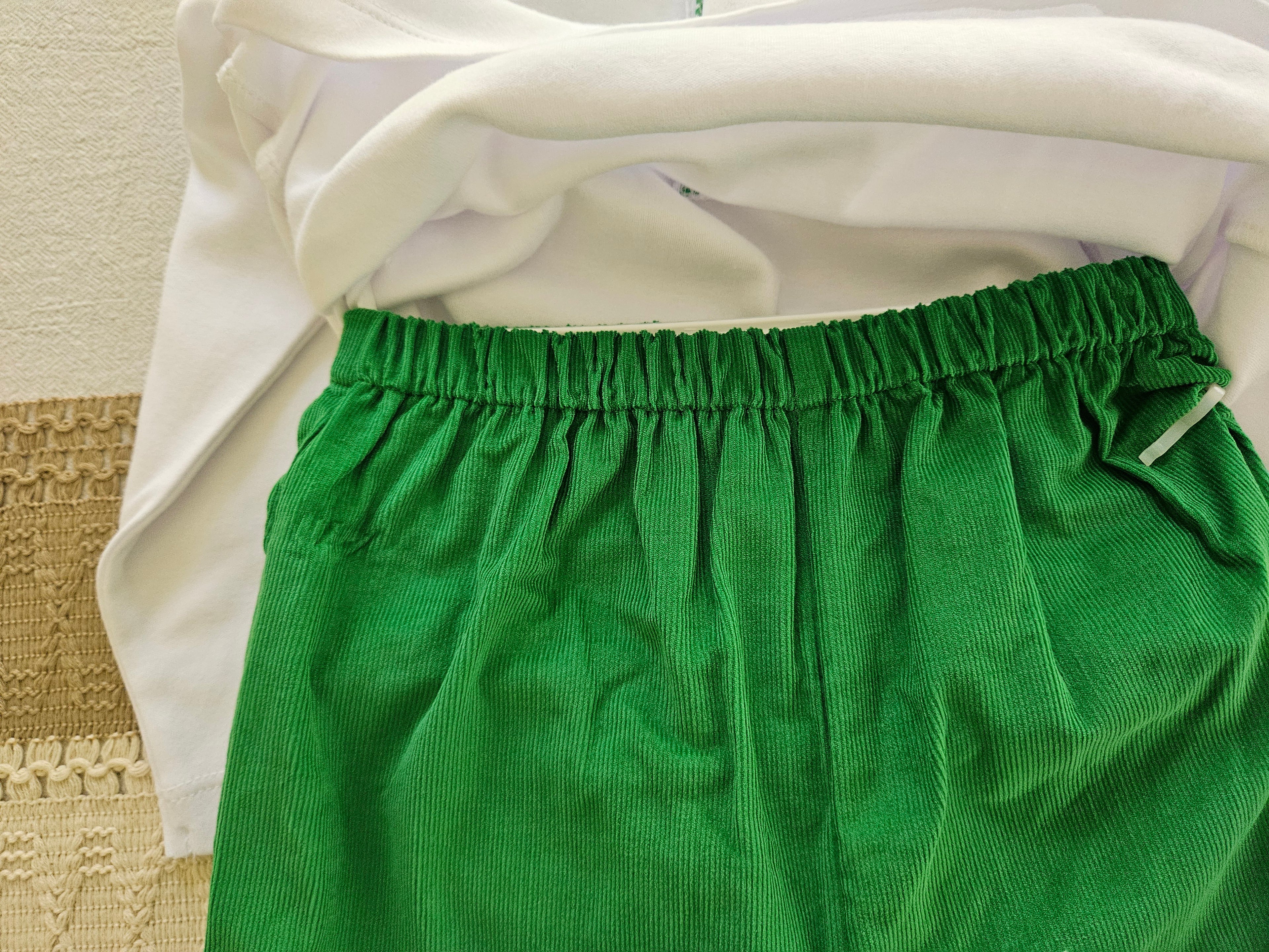 Petit Ami Christmas Train 2-Piece Outfit