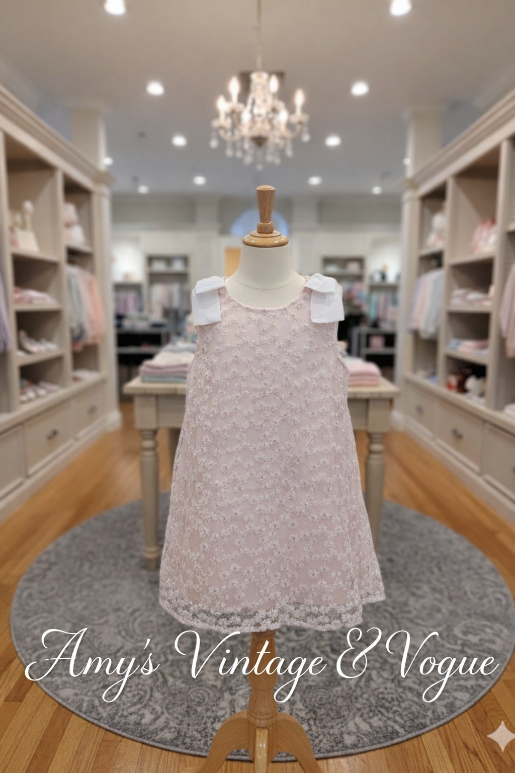 Doe a Dear Romantic Easter Dress – Big Little Girl Spring Boutique Dress