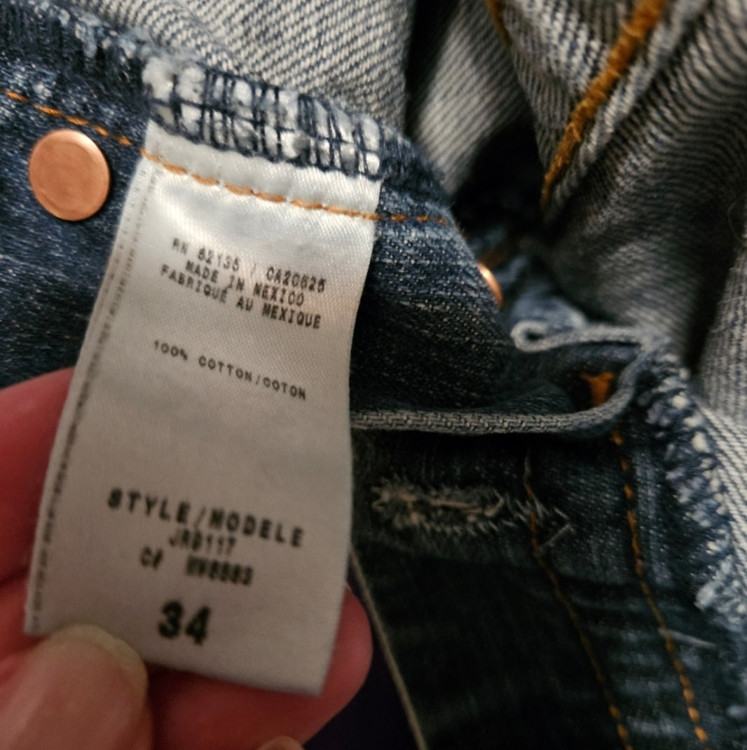 Guess Men's Button fly Jeans Size 34.