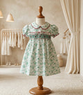 Baby Blessings Smocked Christmas Holly Dress 🎄