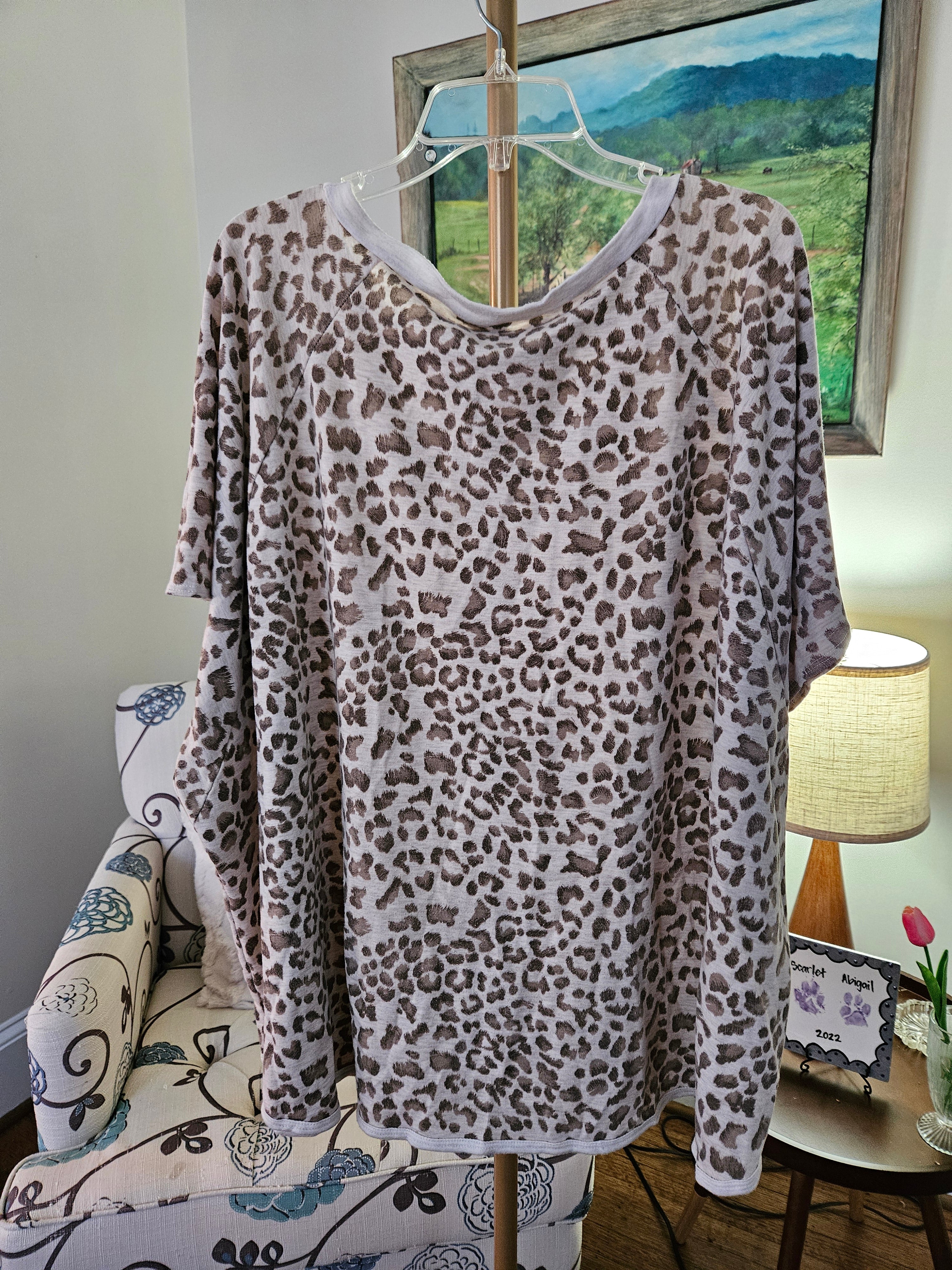 Entro Leopard Print Blouse