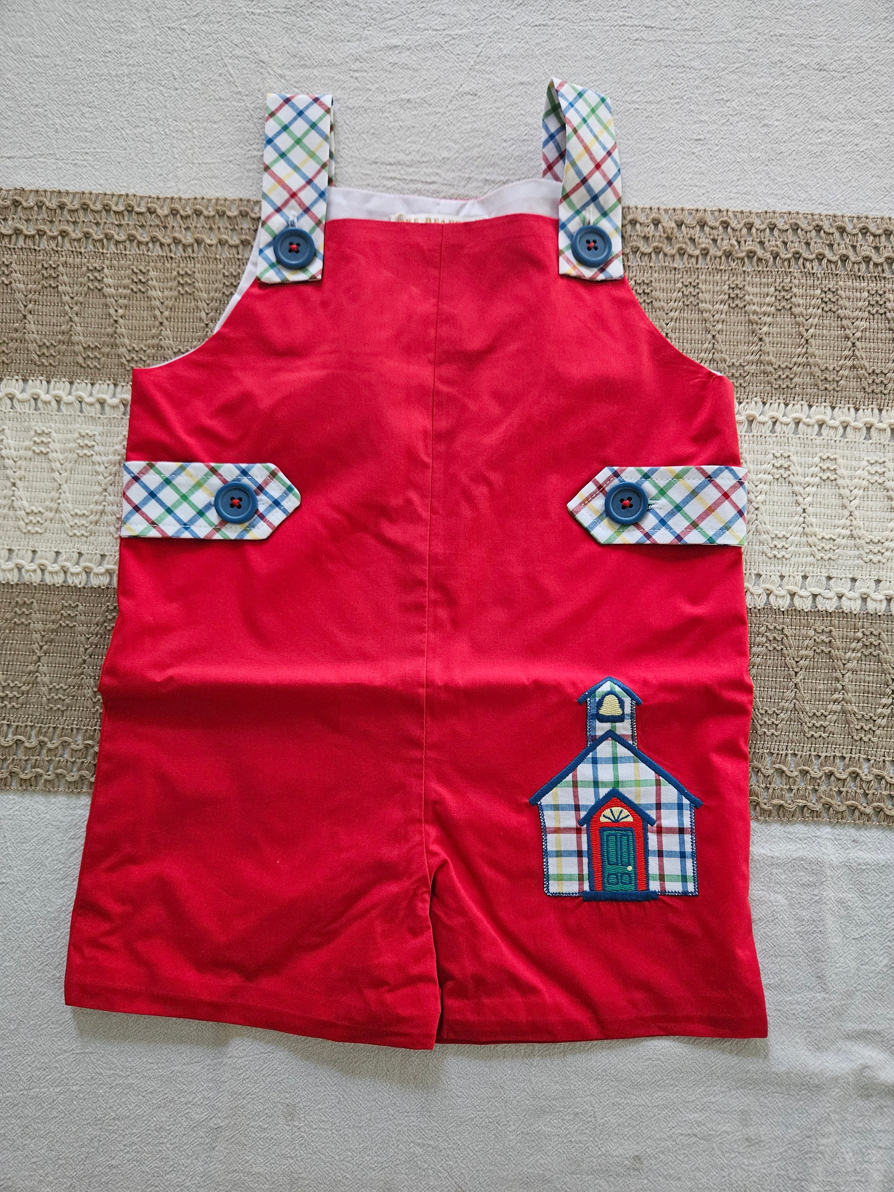 The Beaufort Bonnet Company School House Tab Bubble – Size 6–12M
