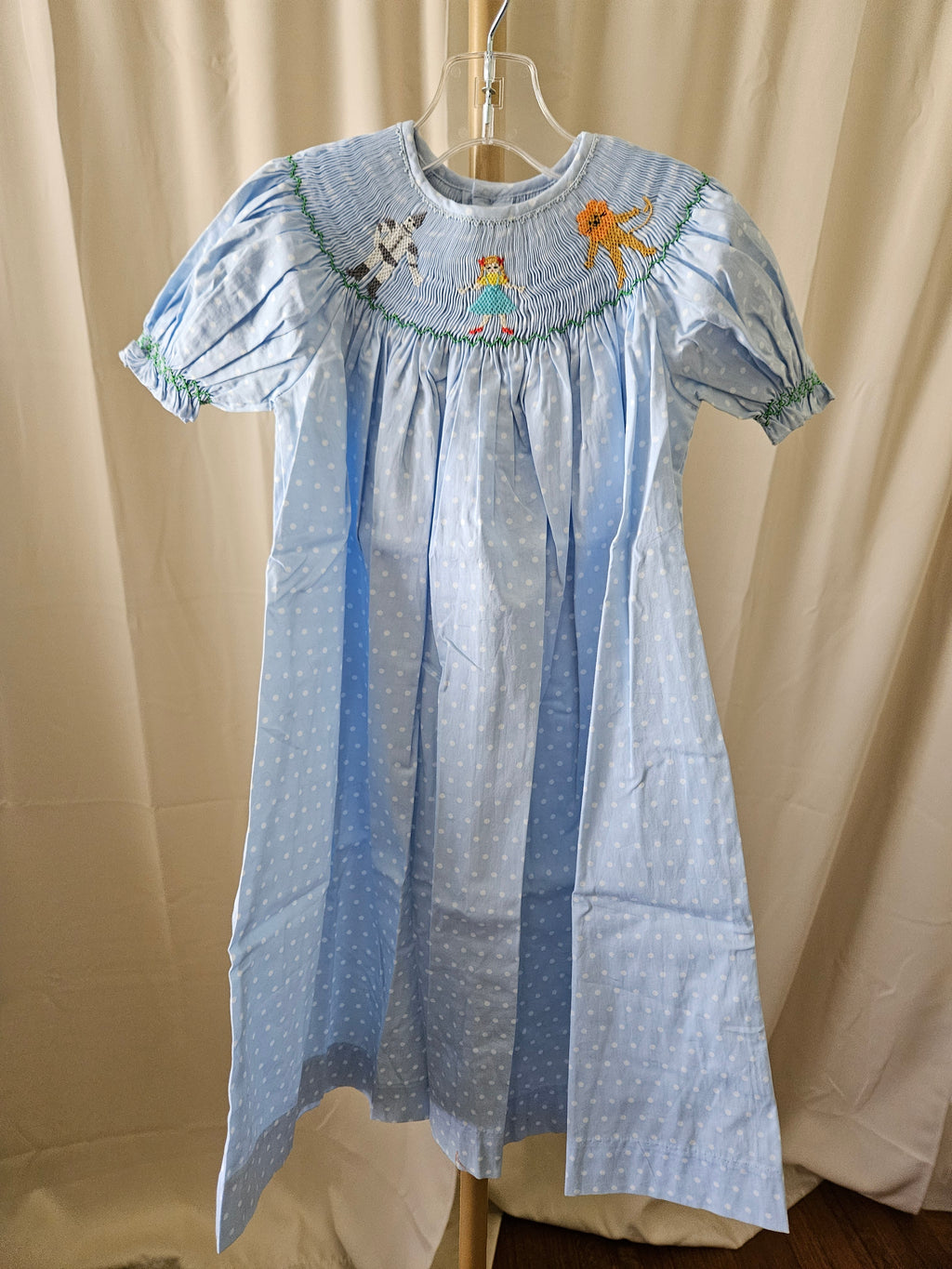 Mom & Me Wizard of Oz Smocked Bishop Dress | Sz 3T & 4