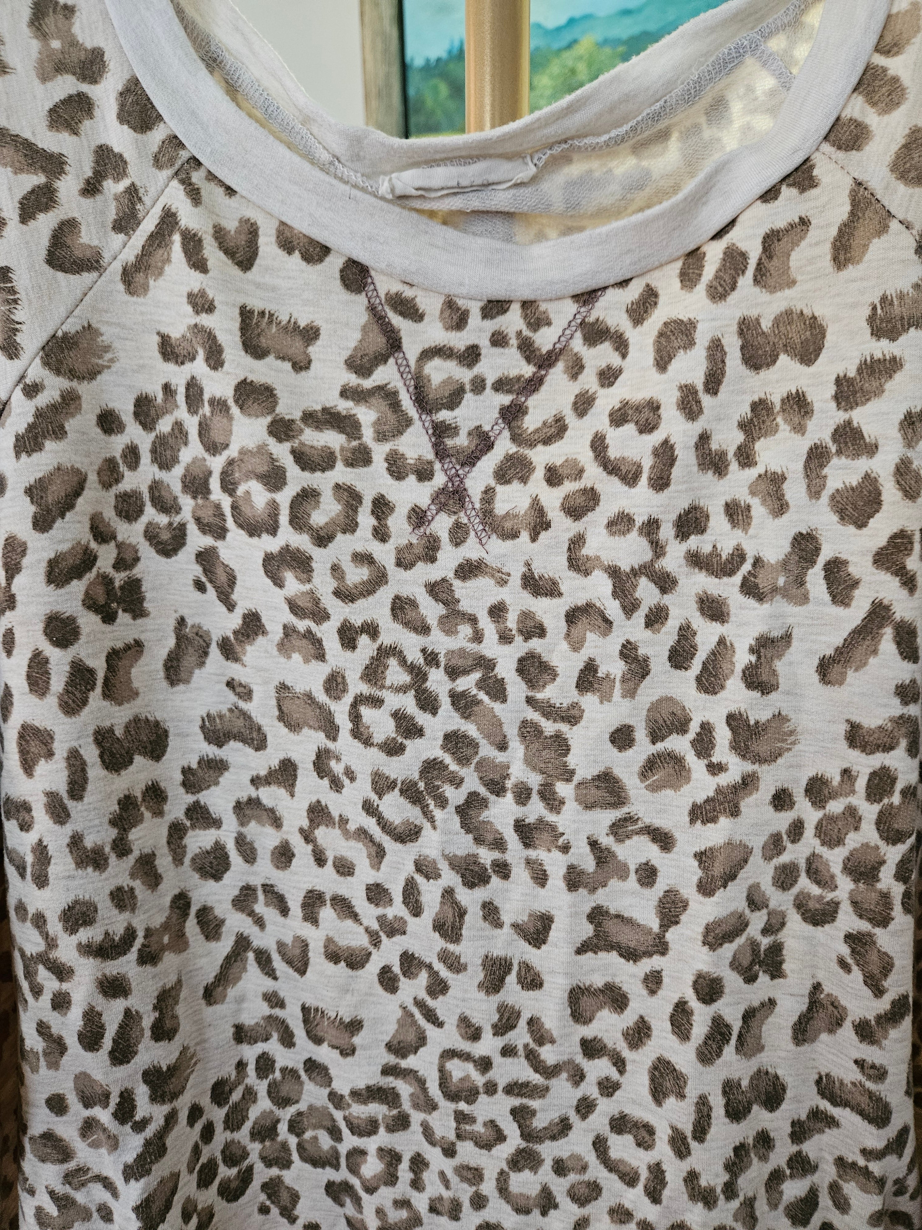 Entro Leopard Print Blouse