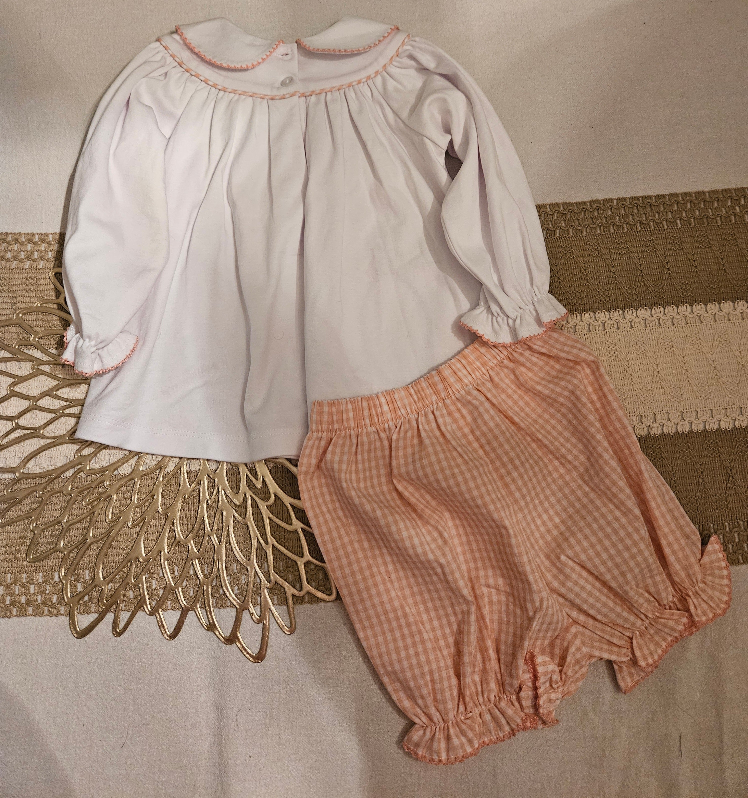 NWT Honesty 2pc Pumpkin Set Sz 18M