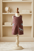 The Beaufort Bonnet Company Cowboy Horse Appliqué Plaid Jon Jon |
