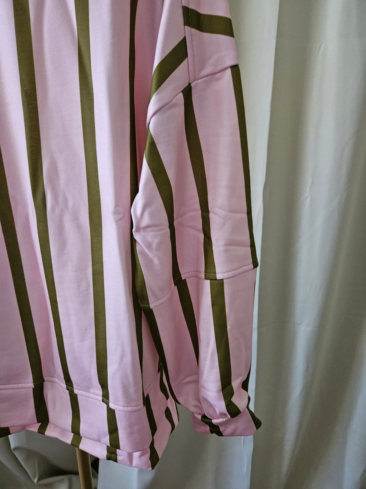 Little Daisy Green & Pink Dropped Shoulder Sweatshirt