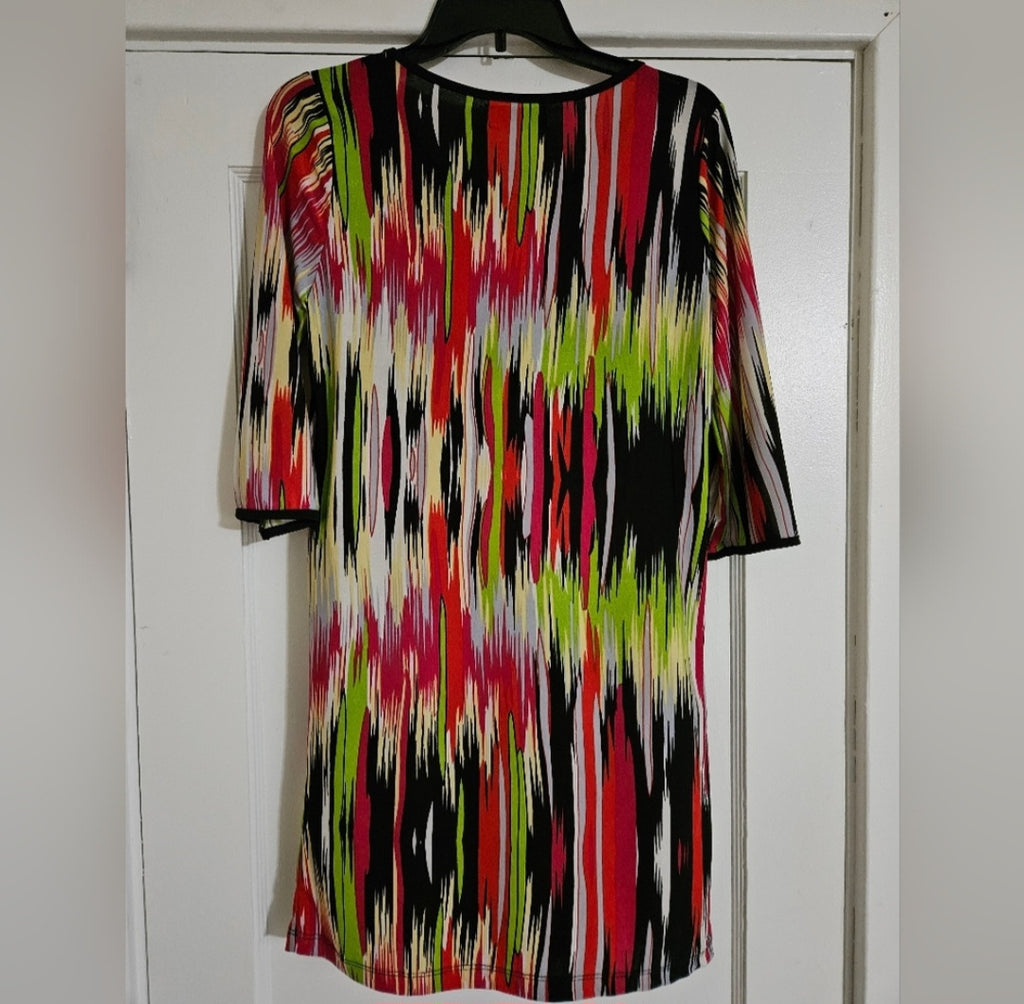 Ella Samani multi color shift dress, Size Small