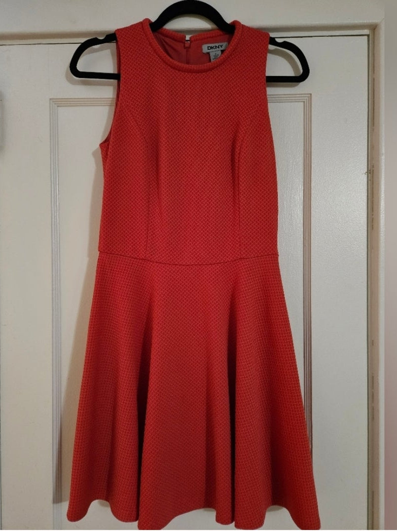 DKNY Fit & Flare Mini Dress Sz 0