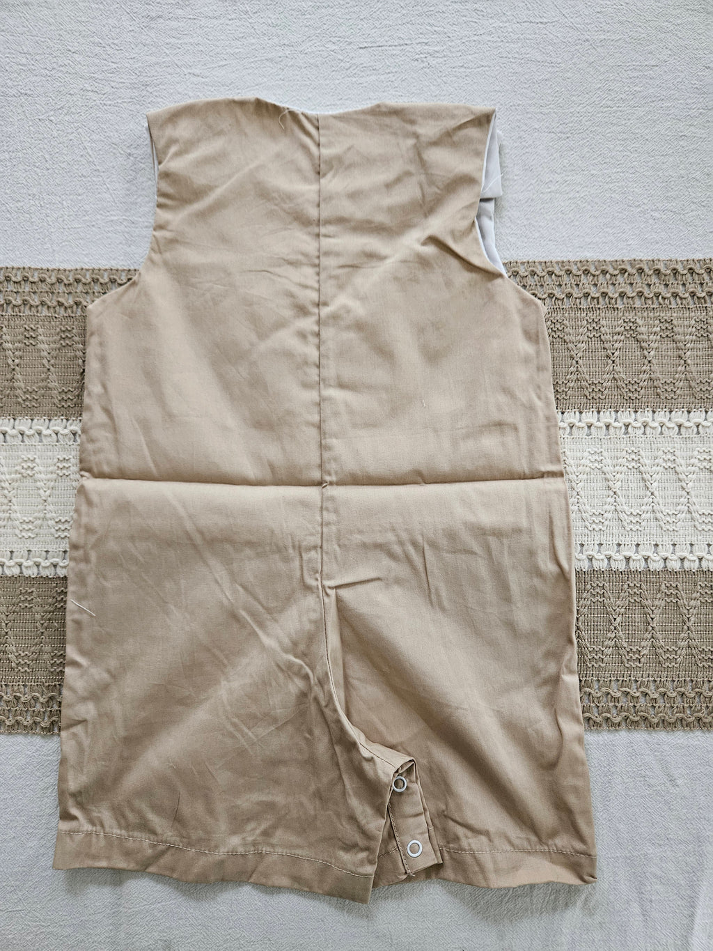 Lil Cactus Tan Jon Jon Camper Appliqué Outfit