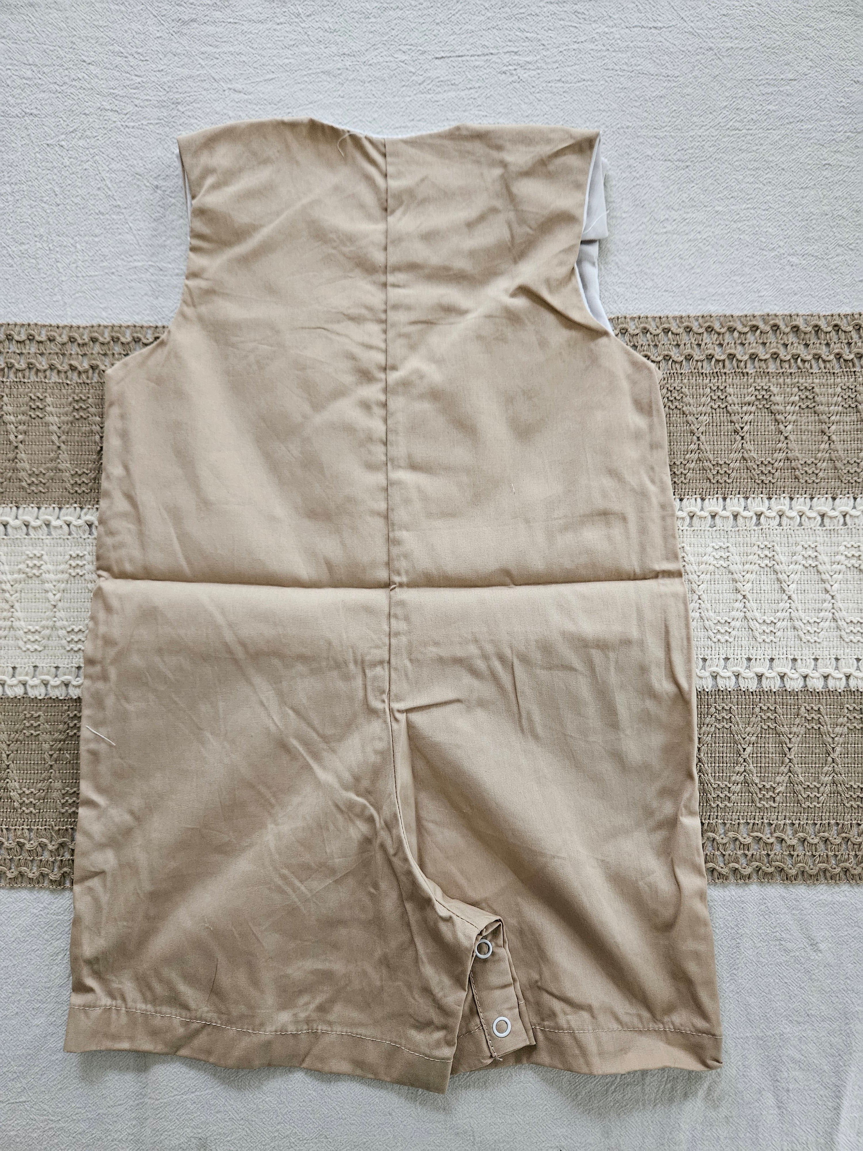 Lil Cactus Tan Jon Jon Camper Appliqué Outfit
