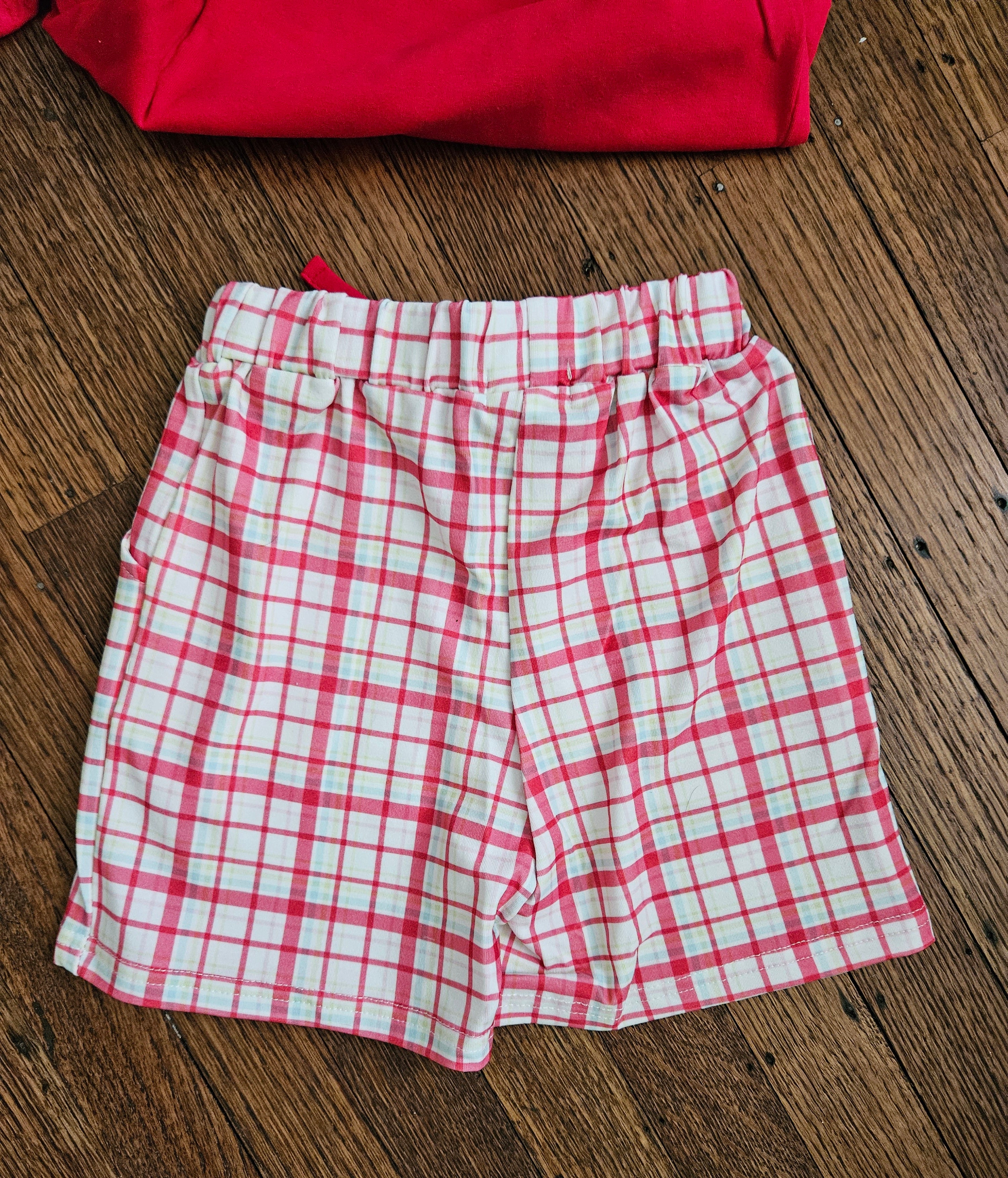 Rylee Faith Designs Boys School Bus Smocked Short Set | Sizes 2, 3, 4, 5
