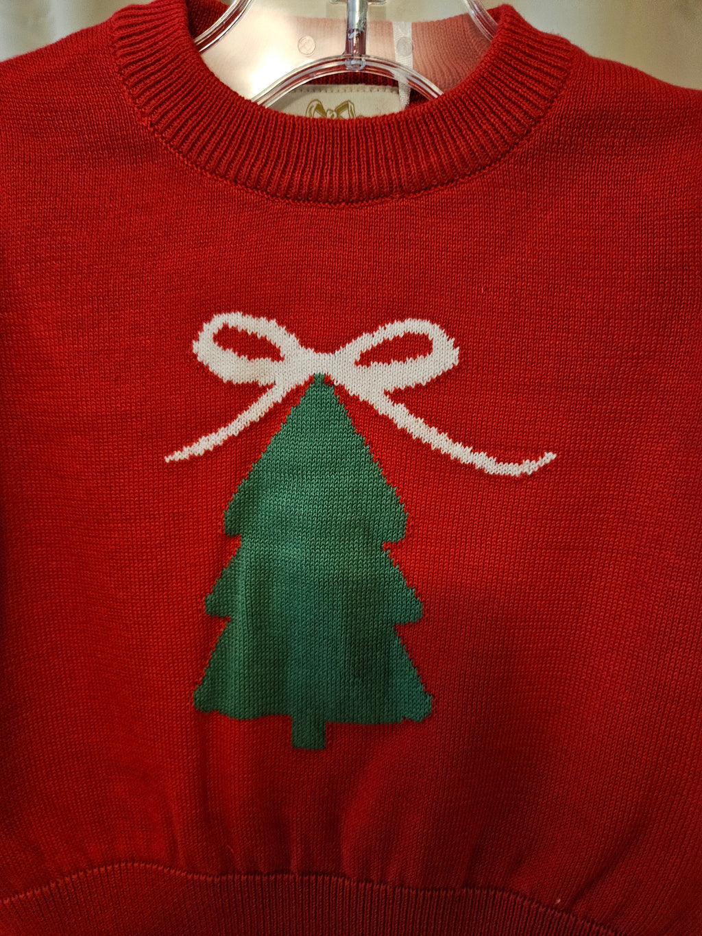 The Beaufort Bonnet Company Christmas Tree Sweater – Red |