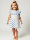 Doe a Dear Polka-Dot Overlay Dress