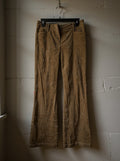 Bamboo Traders Velour Flat Front Pants Size 4