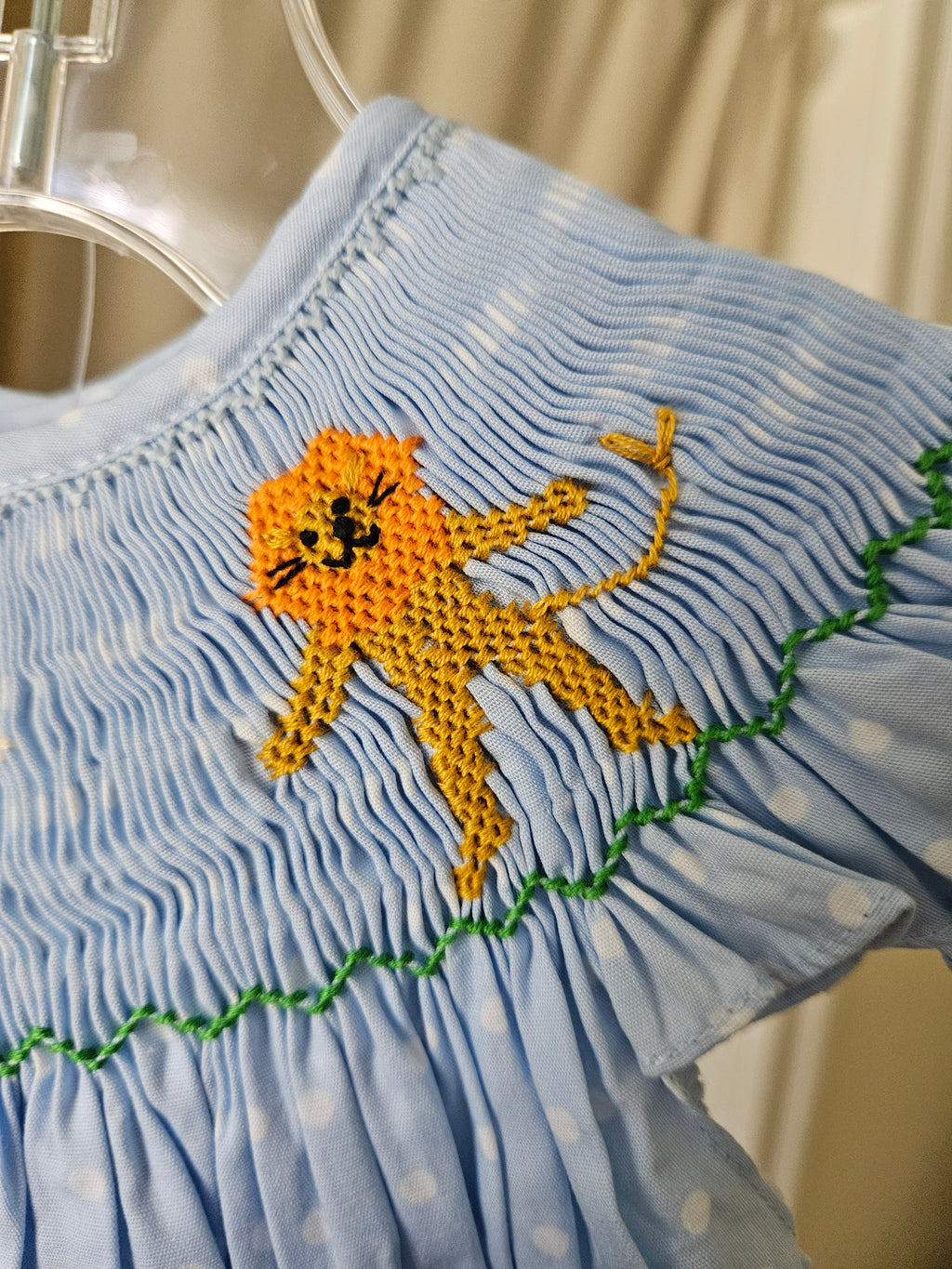 Mom & Me Wizard of Oz Smocked Bishop Dress | Sz  6M & 12M