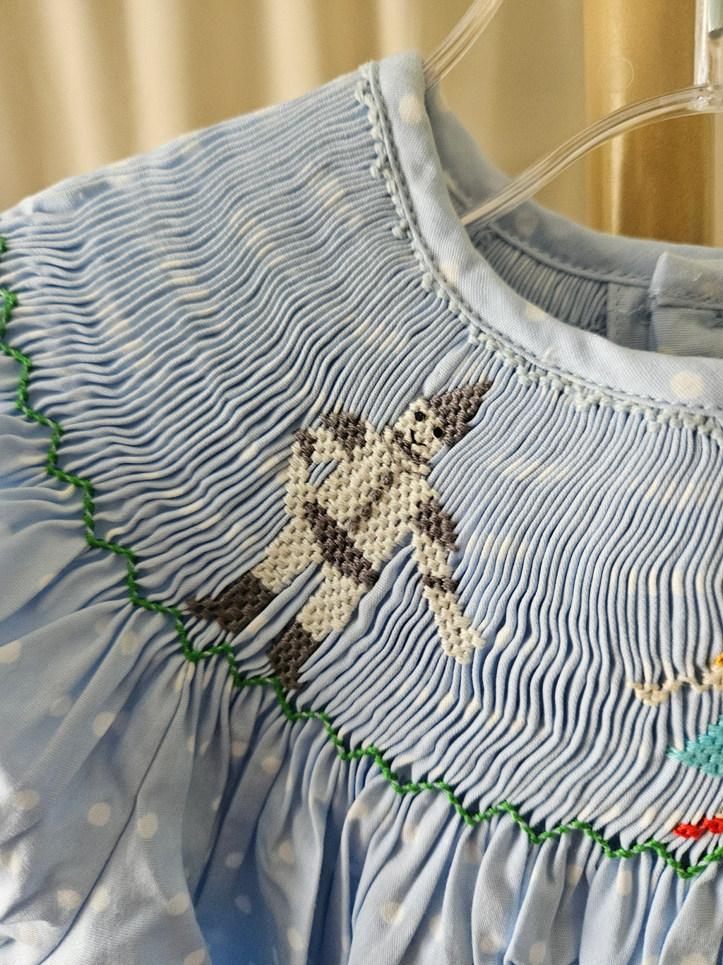 Mom & Me Wizard of Oz Smocked Bishop Dress | Sz 3T & 4