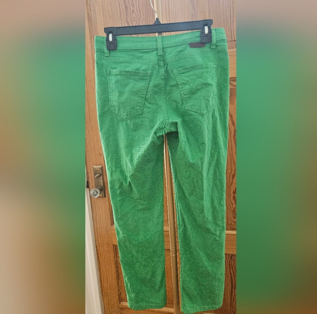 Boden Green Denim Jeans Size 4L