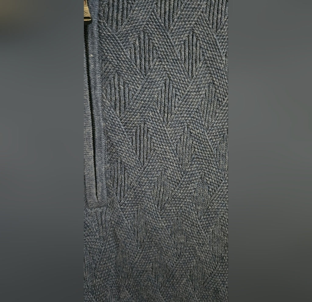 NWT Joseph Abboud Knit Quarter Zip Heritage Pull Over Size XL