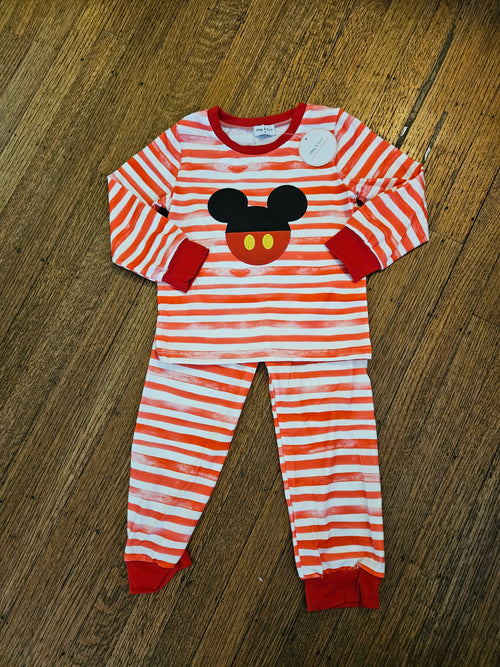 Abby & Evie 2pc Knit Mickey Outfit Sz 4
