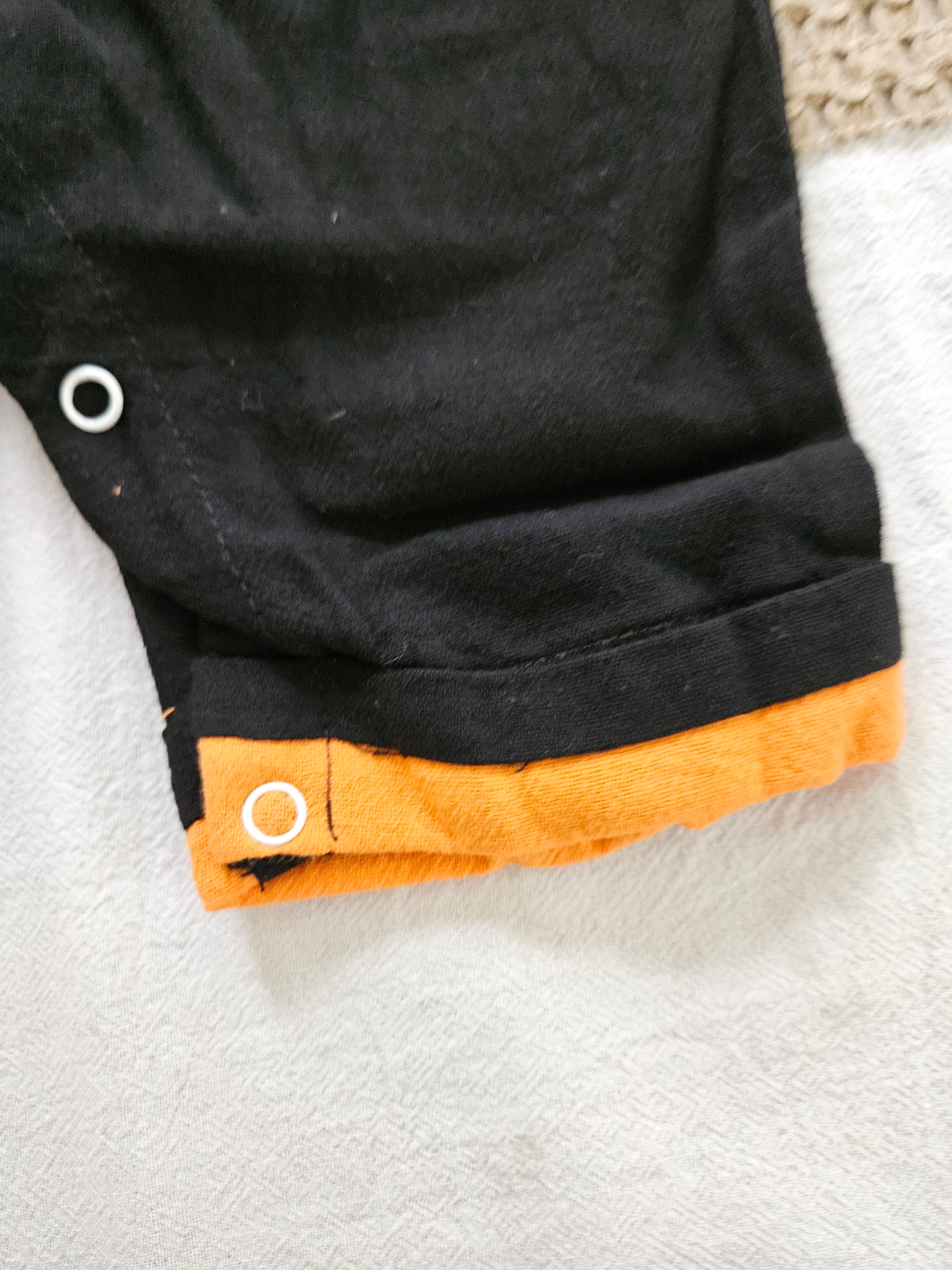 Lil Cactus Halloween BOO Appliqué Overalls