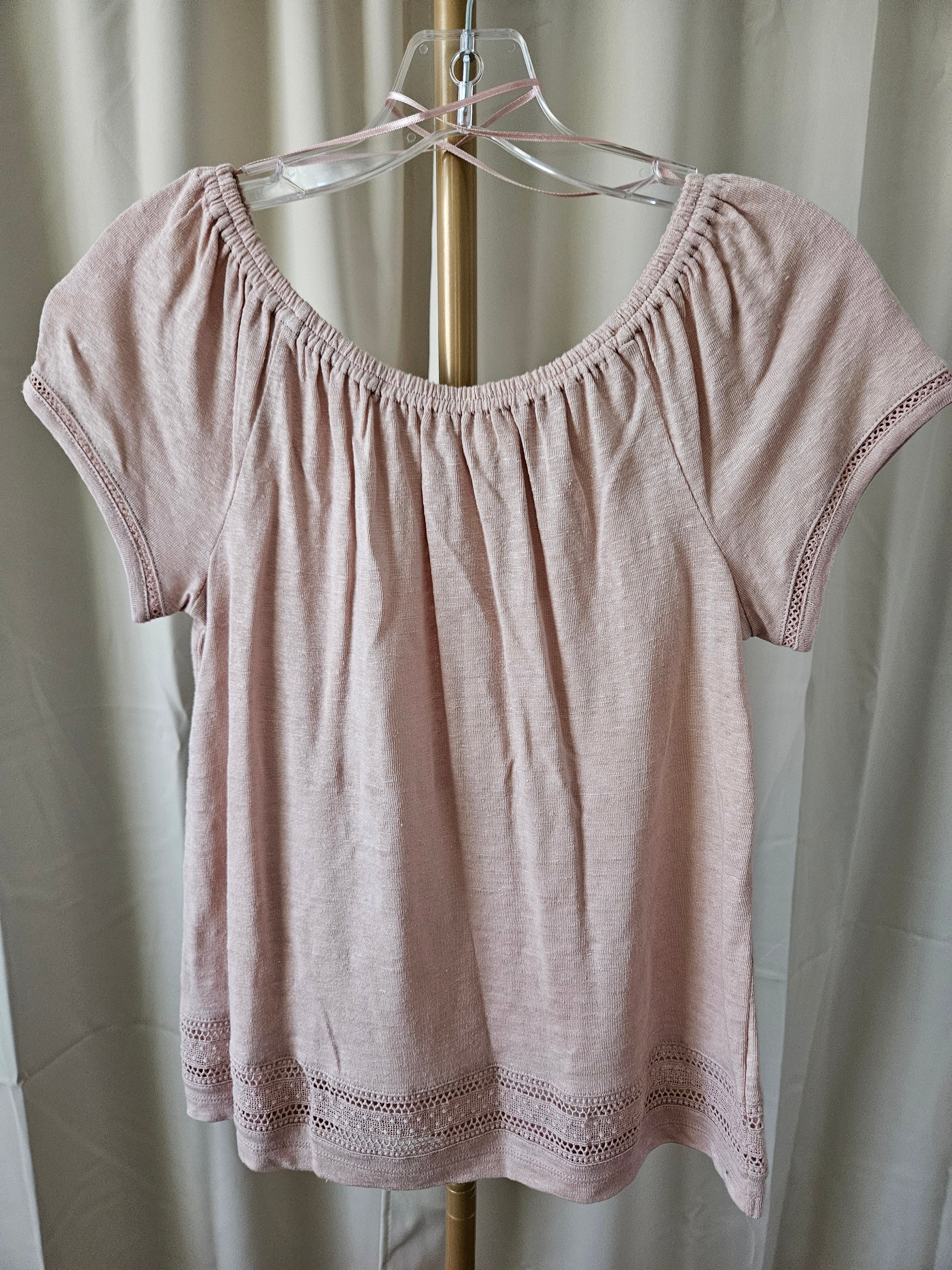 Women's St. Tropez Mauve Top – Cut Out Detail, NWT, XS