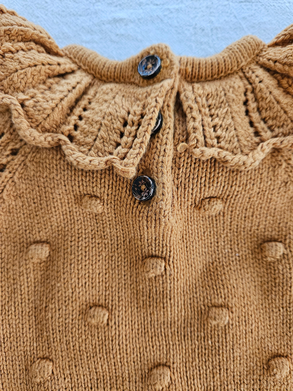 Cynthia Rowley Tan Infants Sweater Dress Sz 3-6M